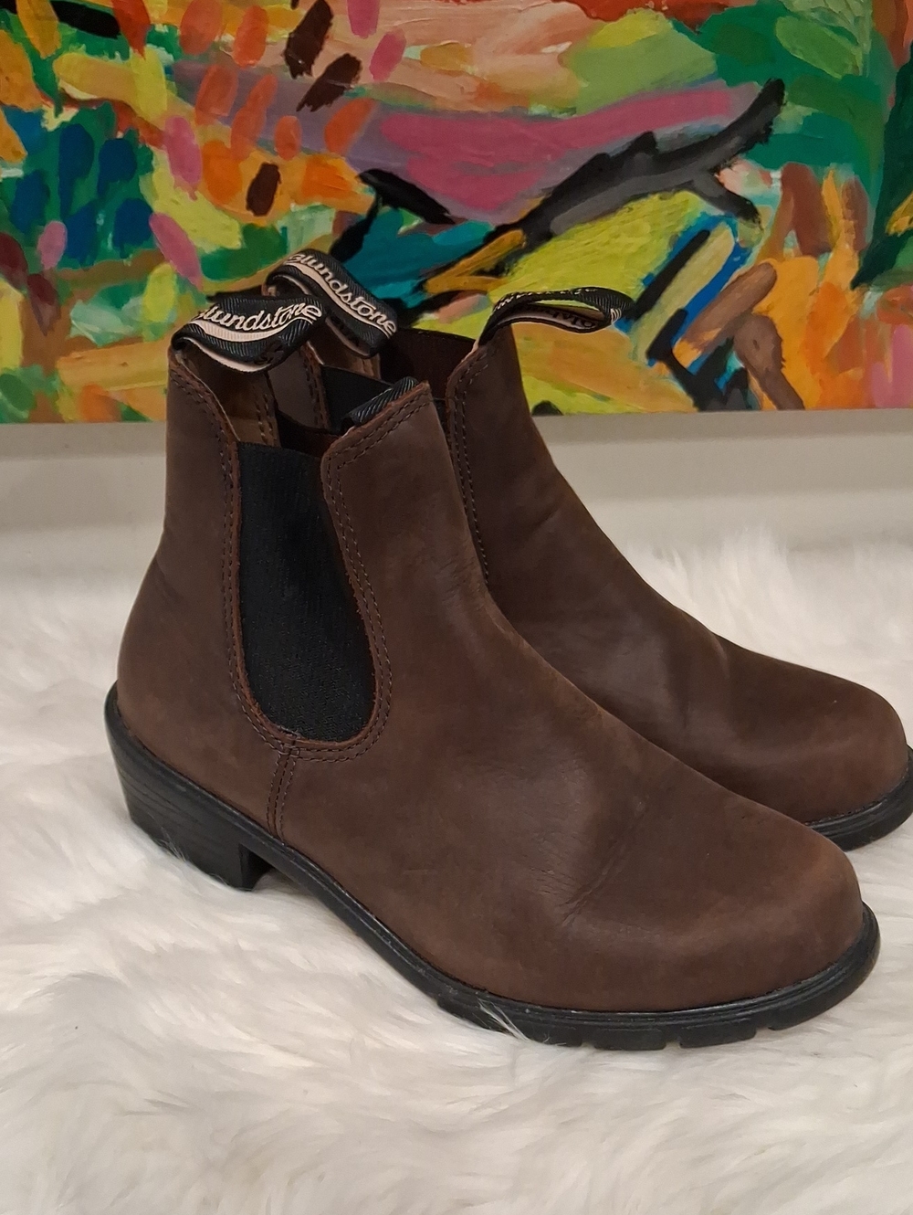 Blundstone Brown Women's Chelsea Boots